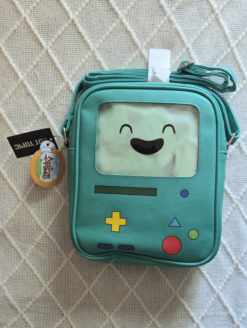 Adventure Time BMO Double-Sided Crossbody Bag